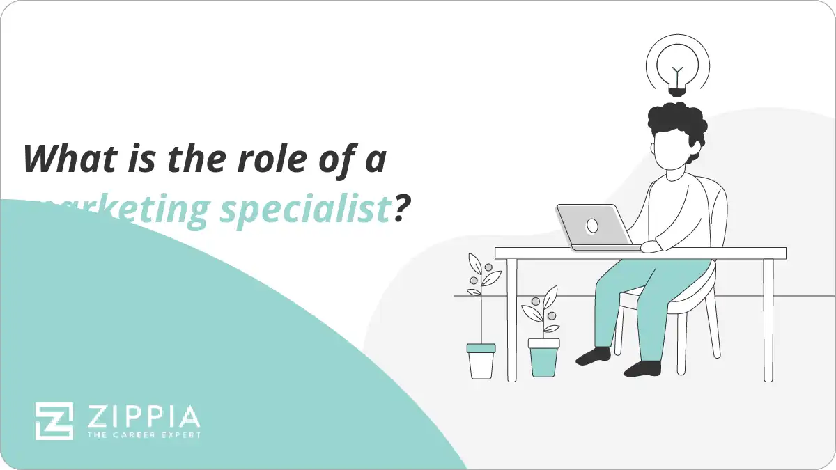 What is the role of a marketing specialist?