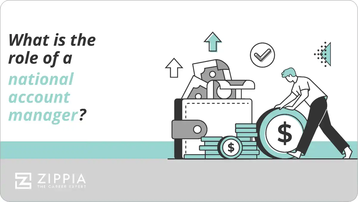 What is the role of a national account manager?