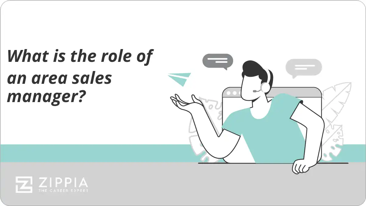 What is the role of an area sales manager?