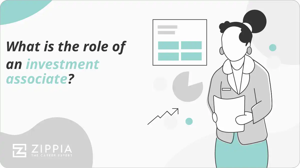 What is the role of an investment associate?