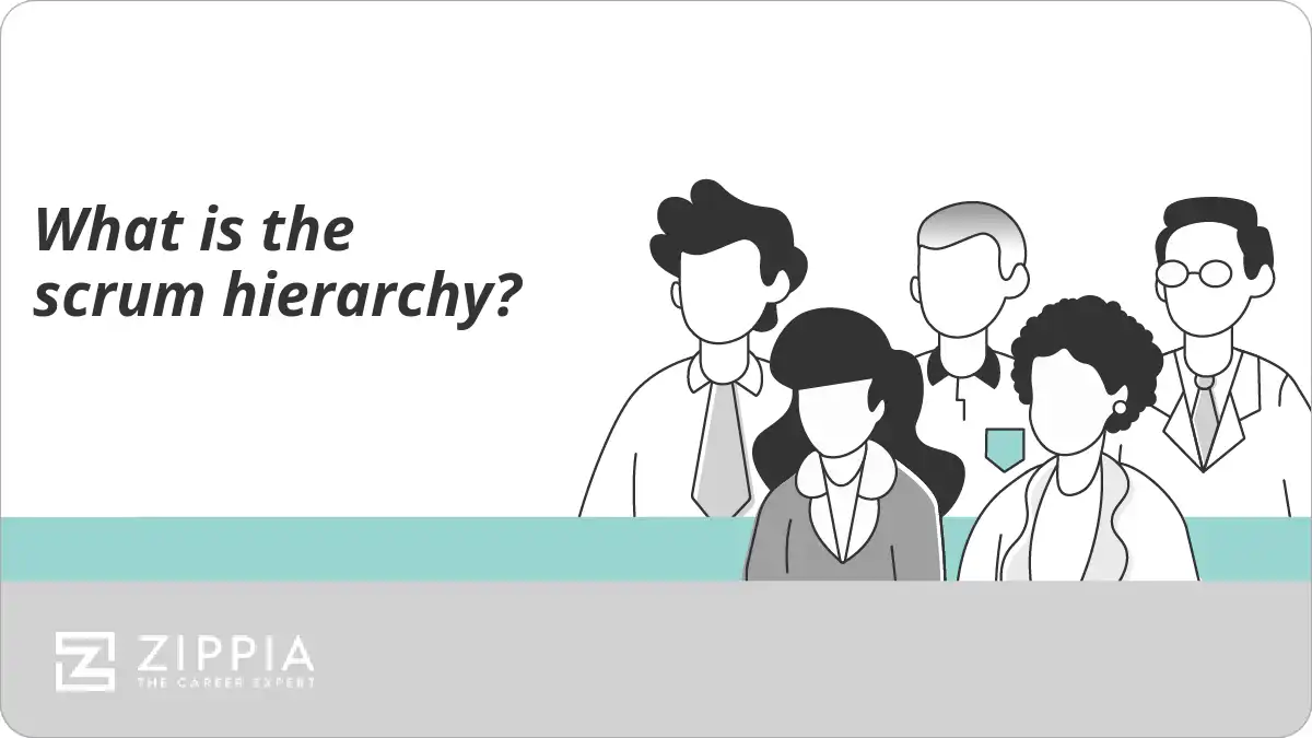 What is the scrum hierarchy?