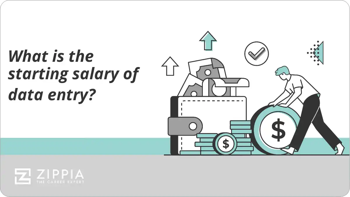 What is the starting salary of data entry?