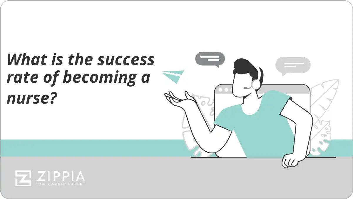 What is the success rate of becoming a nurse?