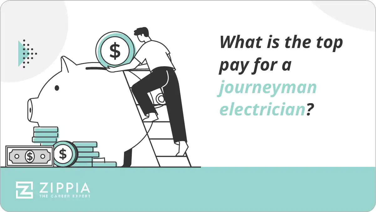 What is the top pay for a journeyman electrician?