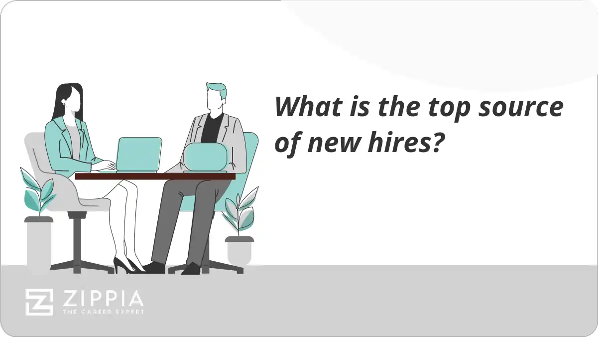 What is the top source of new hires?