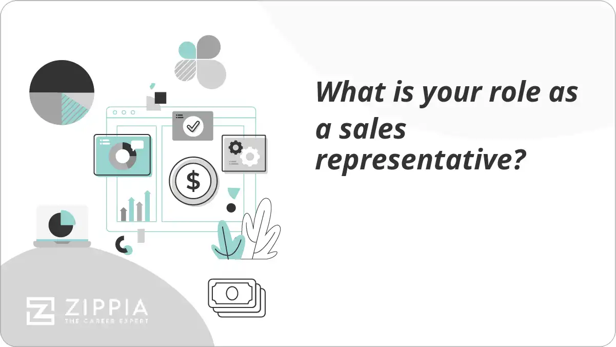 What is your role as a sales representative?