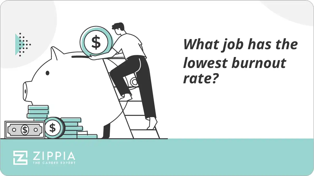 What job has the lowest burnout rate?