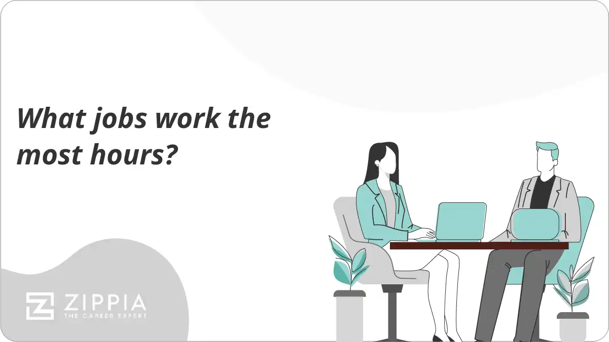 What jobs work the most hours?