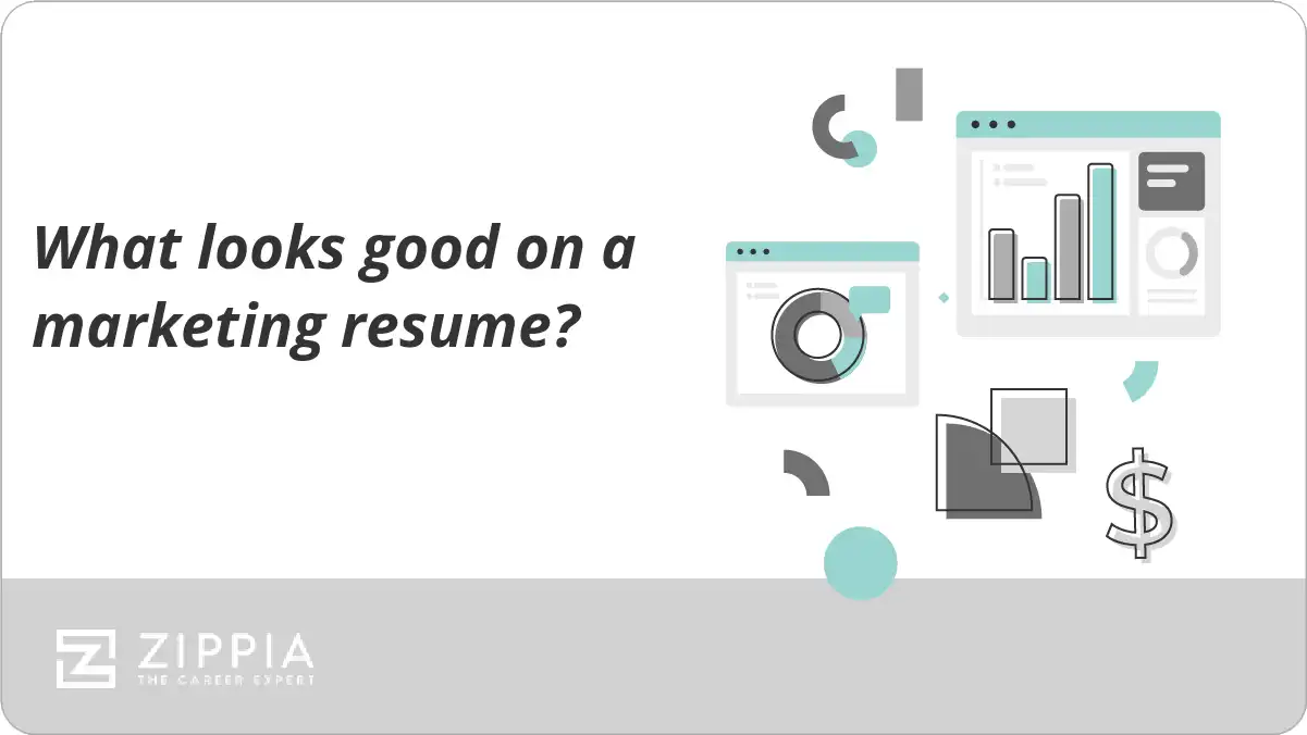 What looks good on a marketing resume?