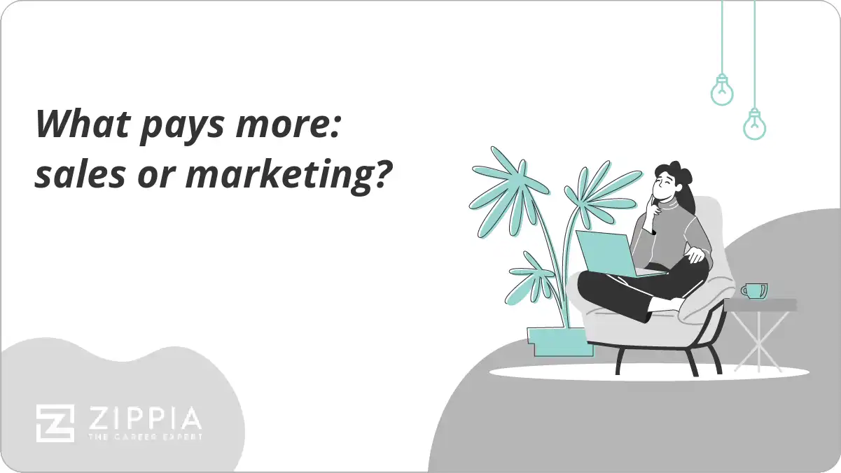 What pays more: sales or marketing?