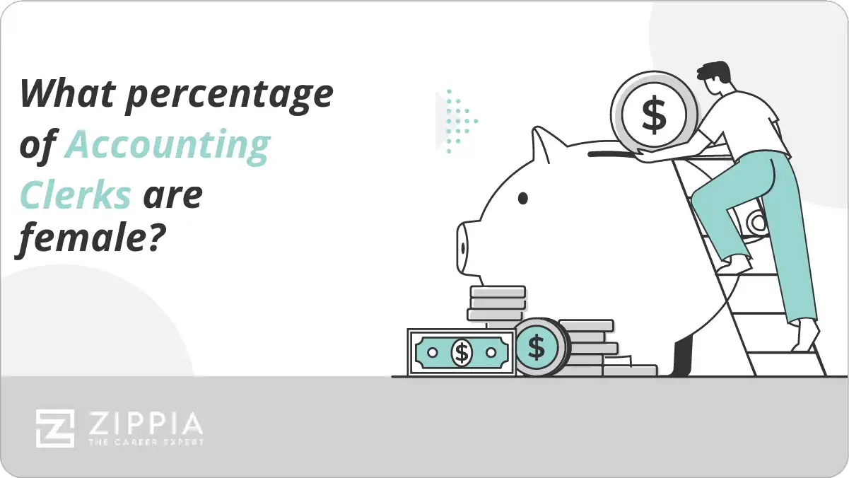 What percentage of Accounting Clerks are female?