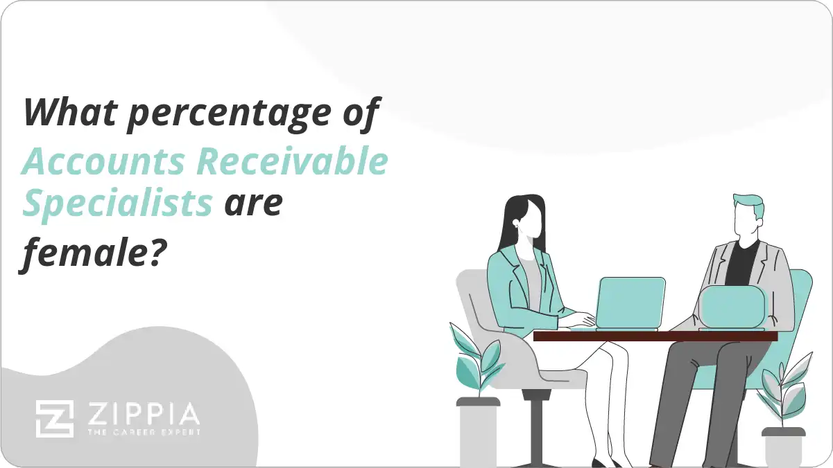 What percentage of Accounts Receivable Specialists are female?
