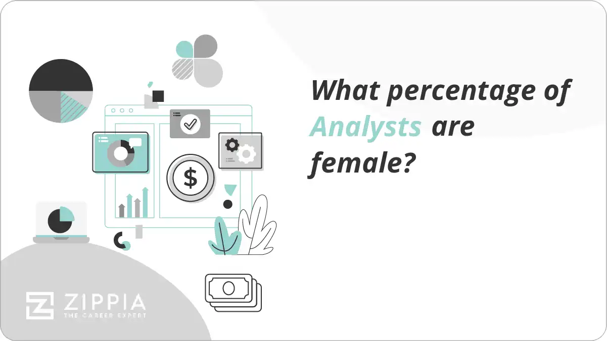What percentage of Analysts are female?