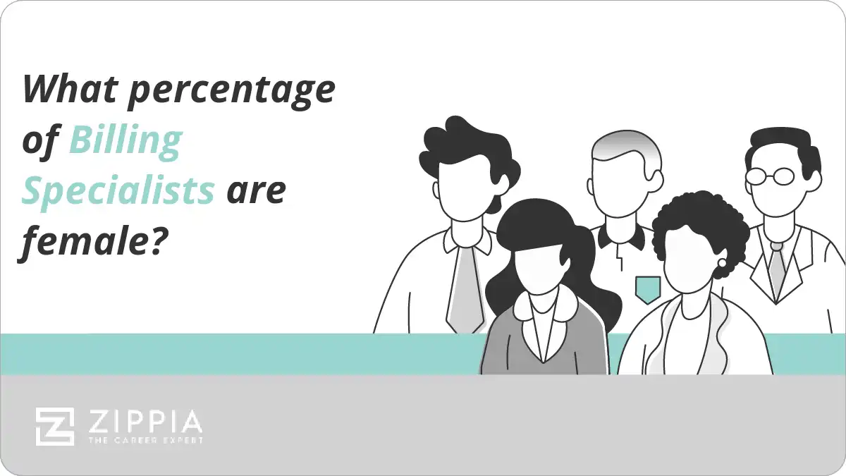 What percentage of Billing Specialists are female?