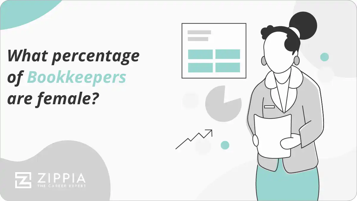 What percentage of Bookkeepers are female?
