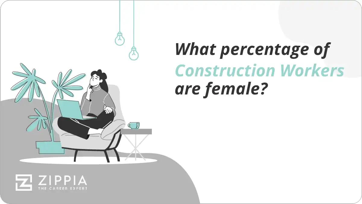 What percentage of Construction Workers are female?