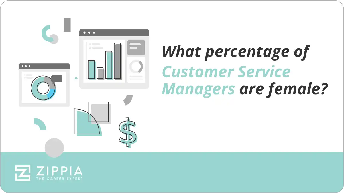 What percentage of Customer Service Managers are female?