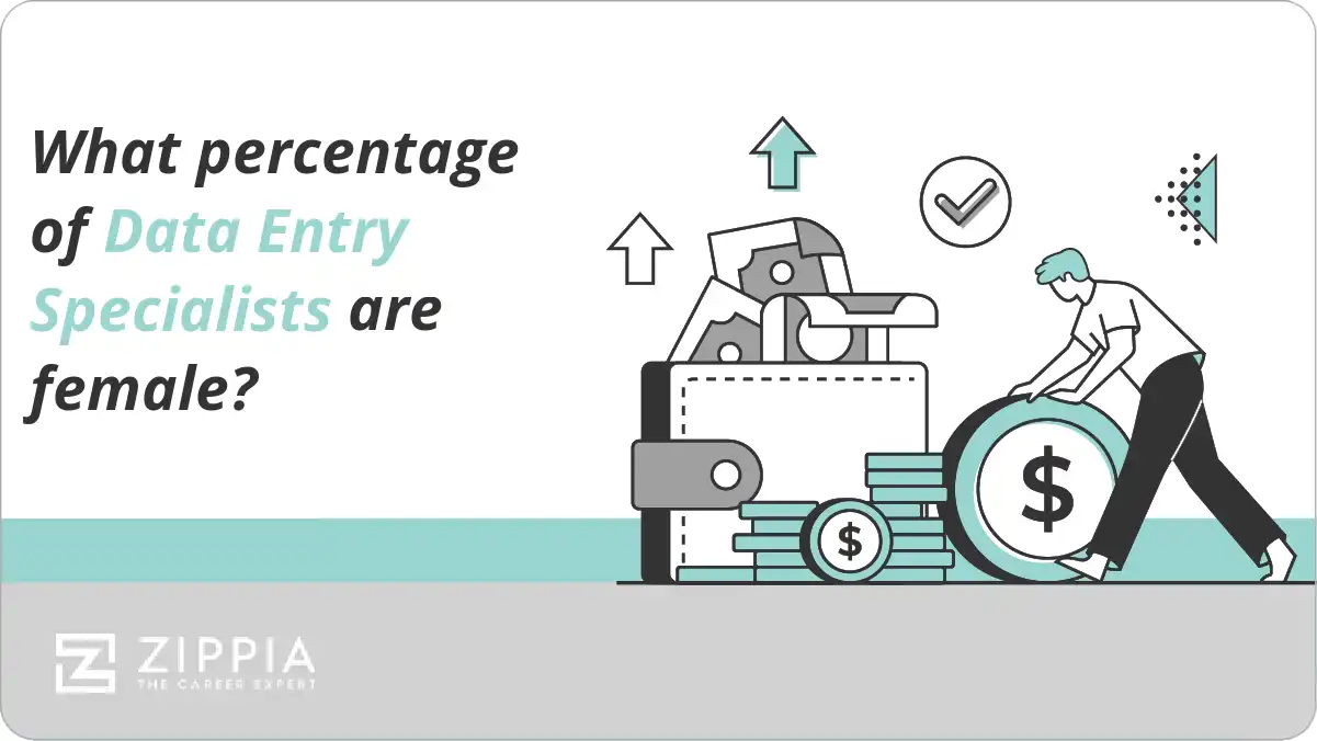 What percentage of Data Entry Specialists are female?