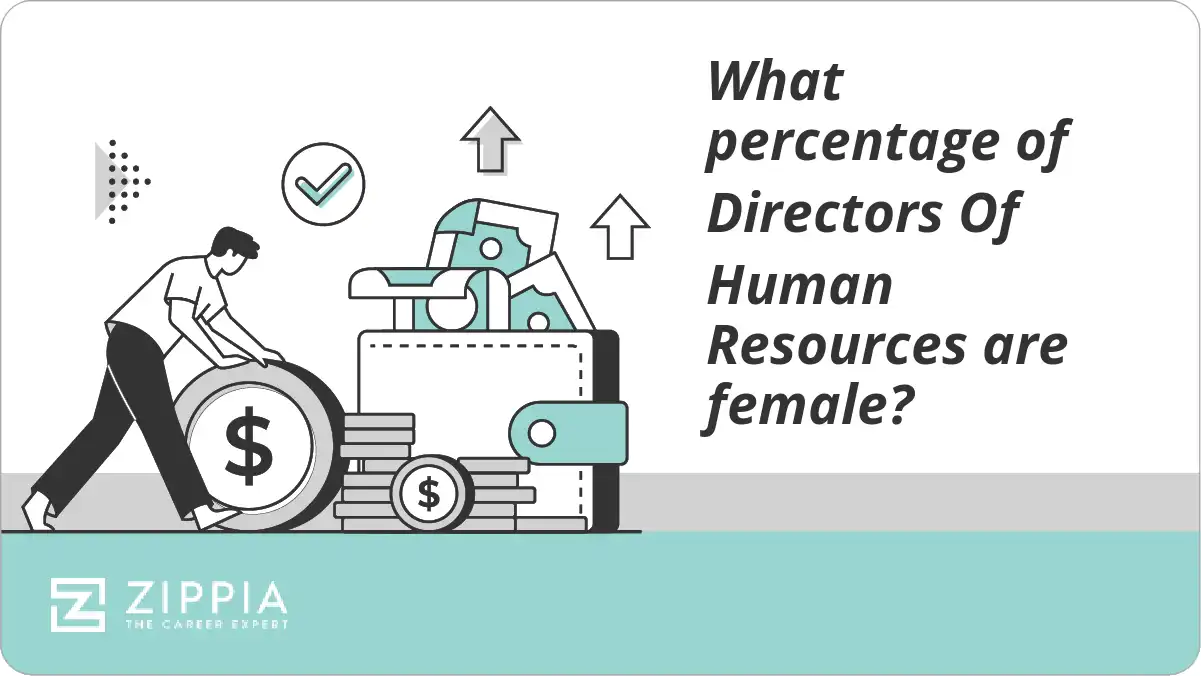 What percentage of Directors Of Human Resources are female?