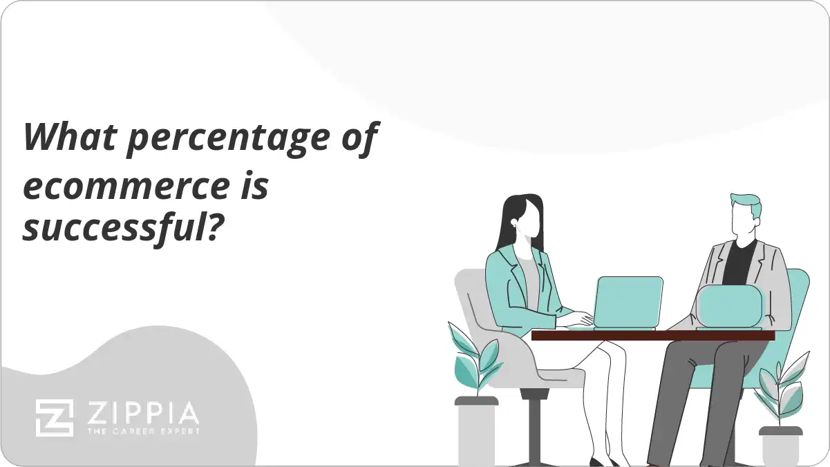 What percentage of ecommerce is successful?