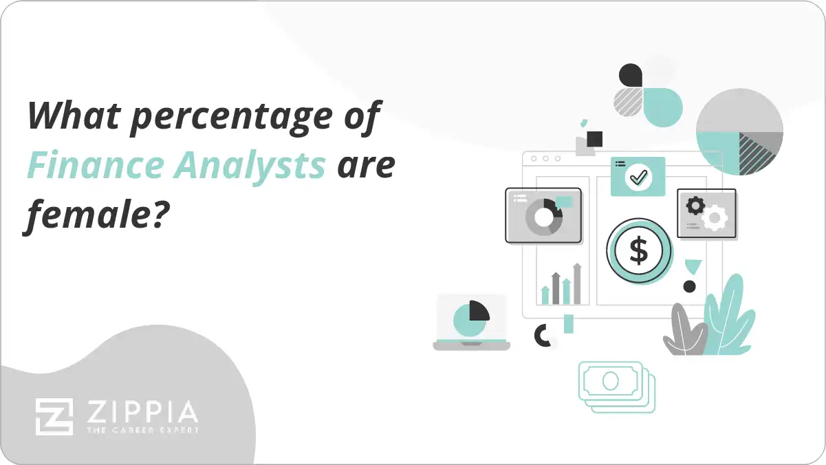 What percentage of Finance Analysts are female?