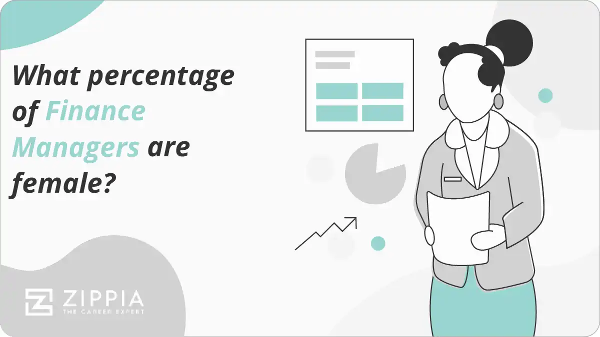 What percentage of Finance Managers are female?