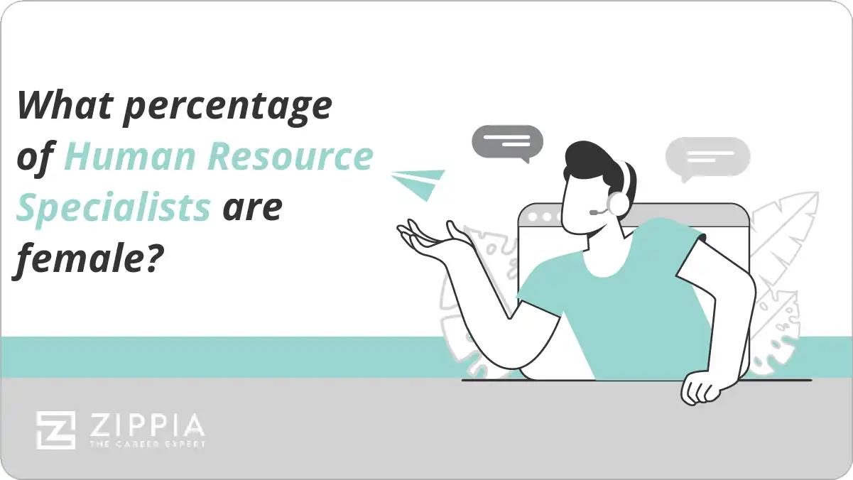 What percentage of Human Resource Specialists are female?