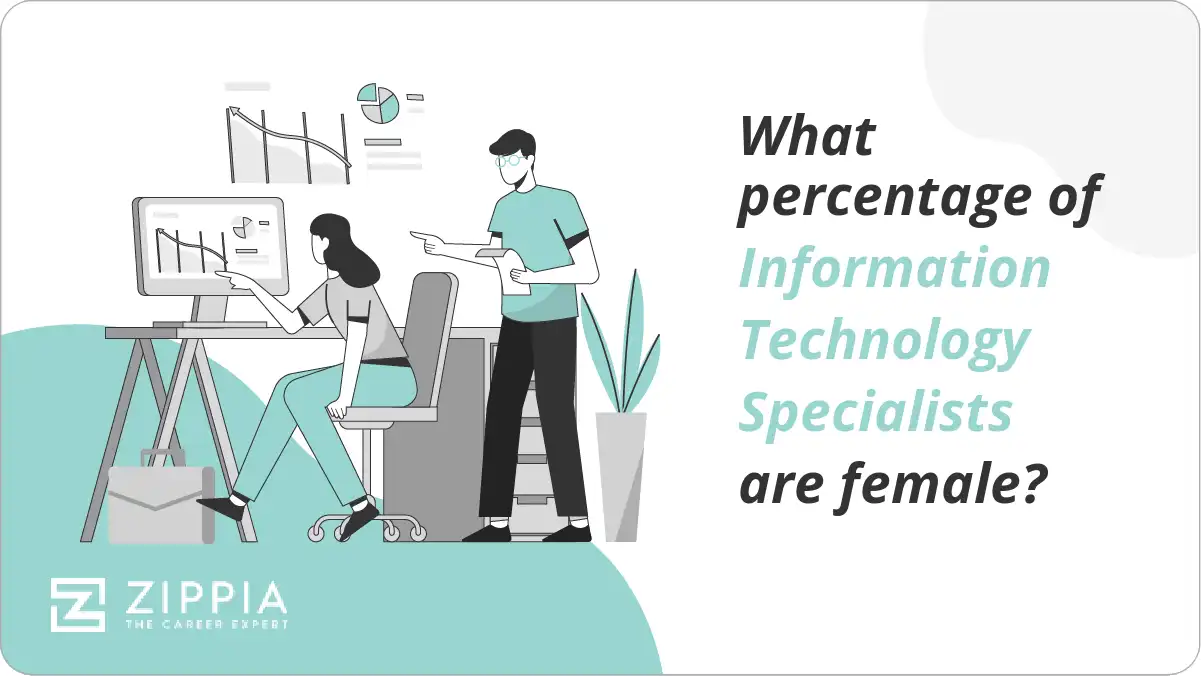 What percentage of Information Technology Specialists are female?