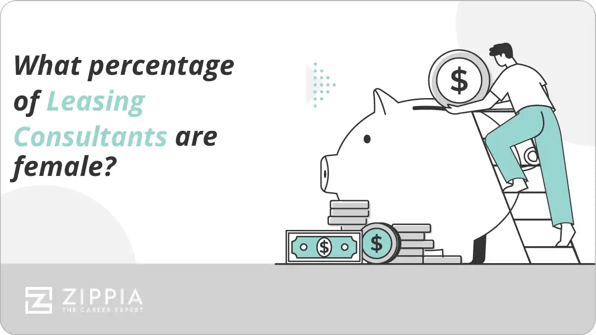 What percentage of Leasing Consultants are female?