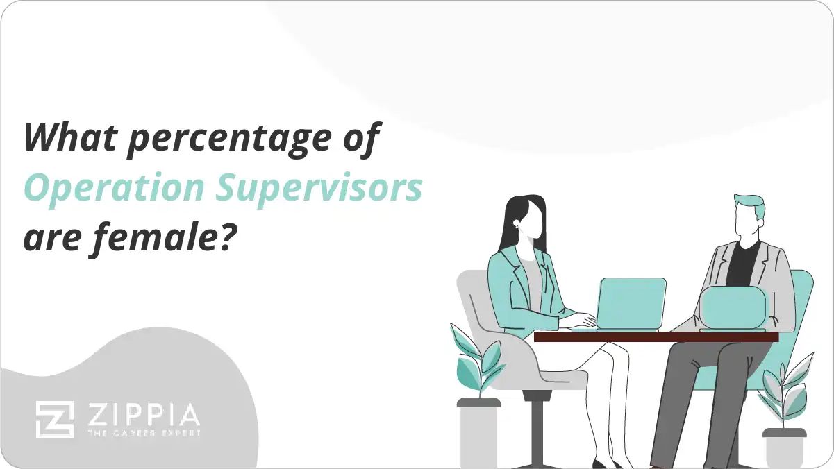 What percentage of Operation Supervisors are female?