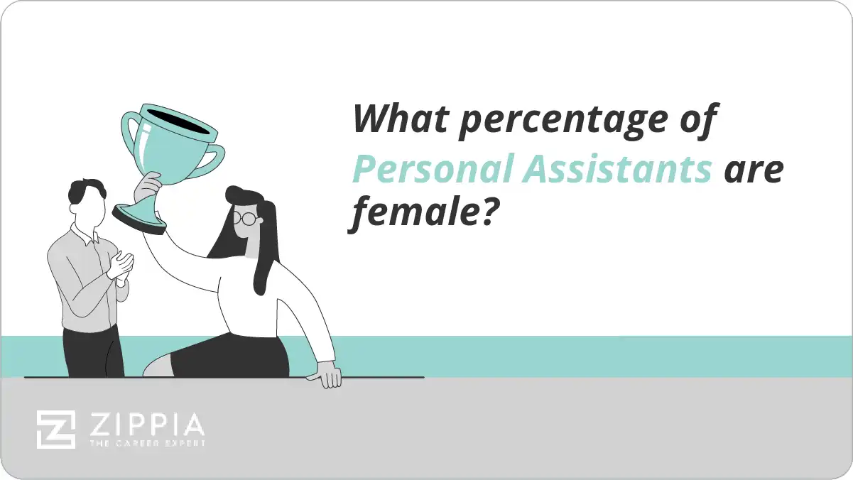 What percentage of Personal Assistants are female?