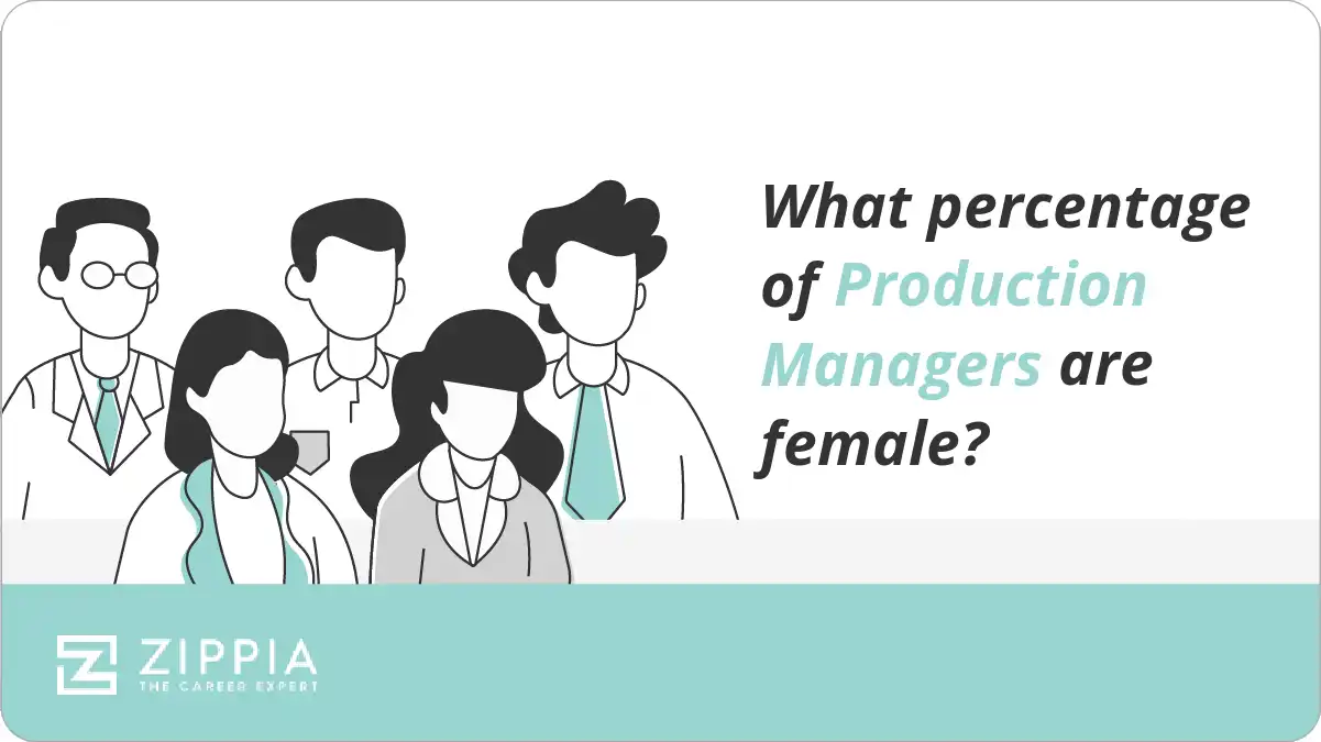 What percentage of Production Managers are female?