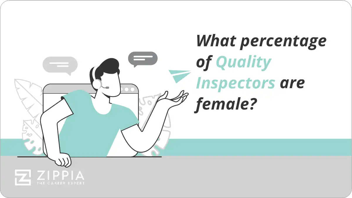 What percentage of Quality Inspectors are female?