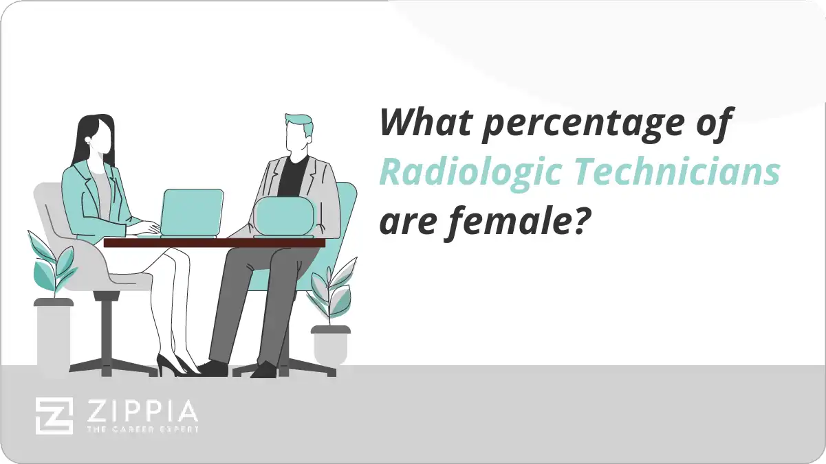 What percentage of Radiologic Technicians are female?
