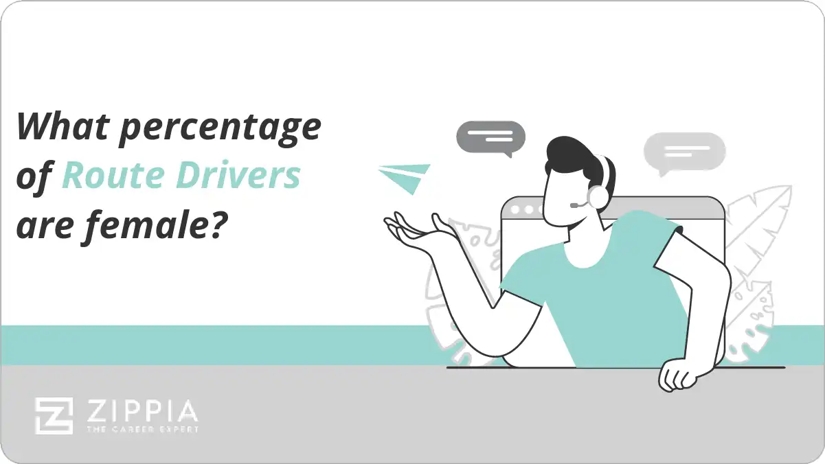 What percentage of Route Drivers are female?