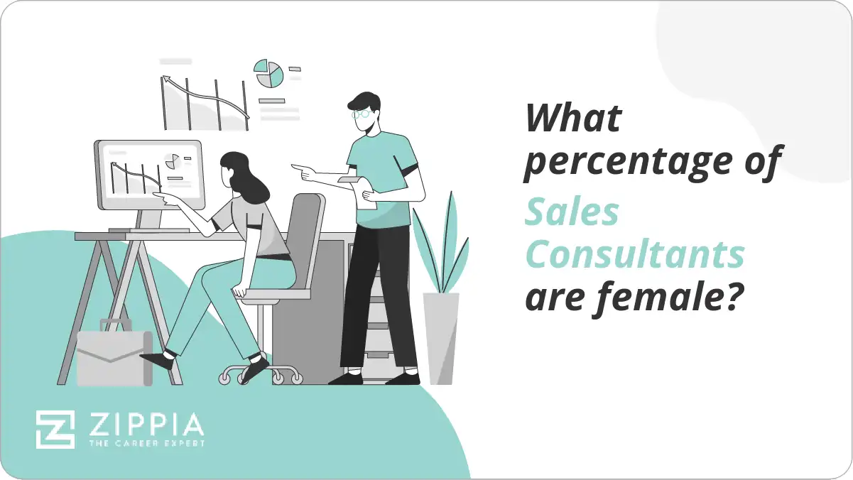 What percentage of Sales Consultants are female?