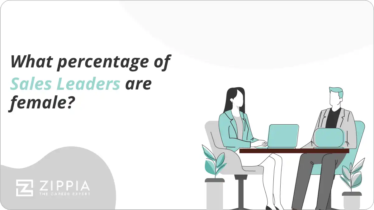 What percentage of Sales Leaders are female?