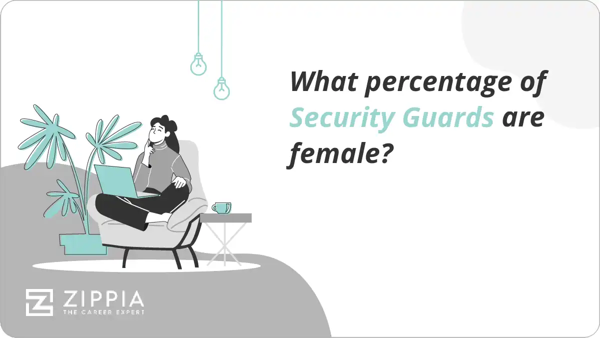 What percentage of Security Guards are female?