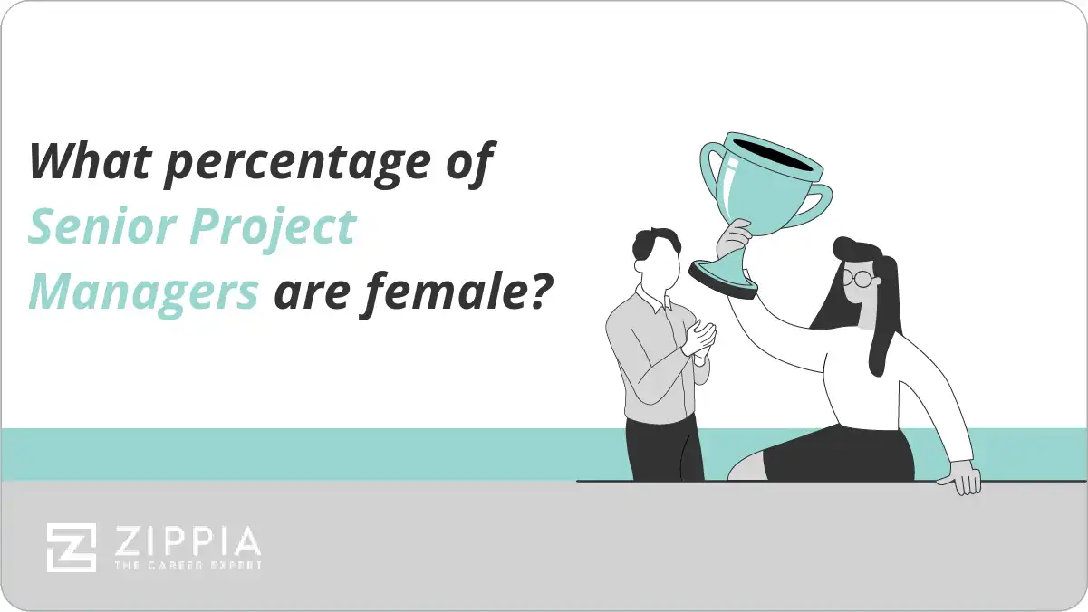 What percentage of Senior Project Managers are female?