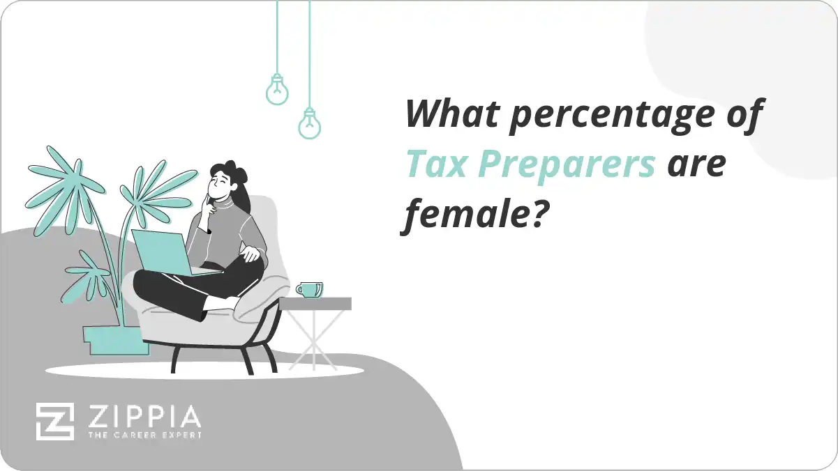 What percentage of Tax Preparers are female?