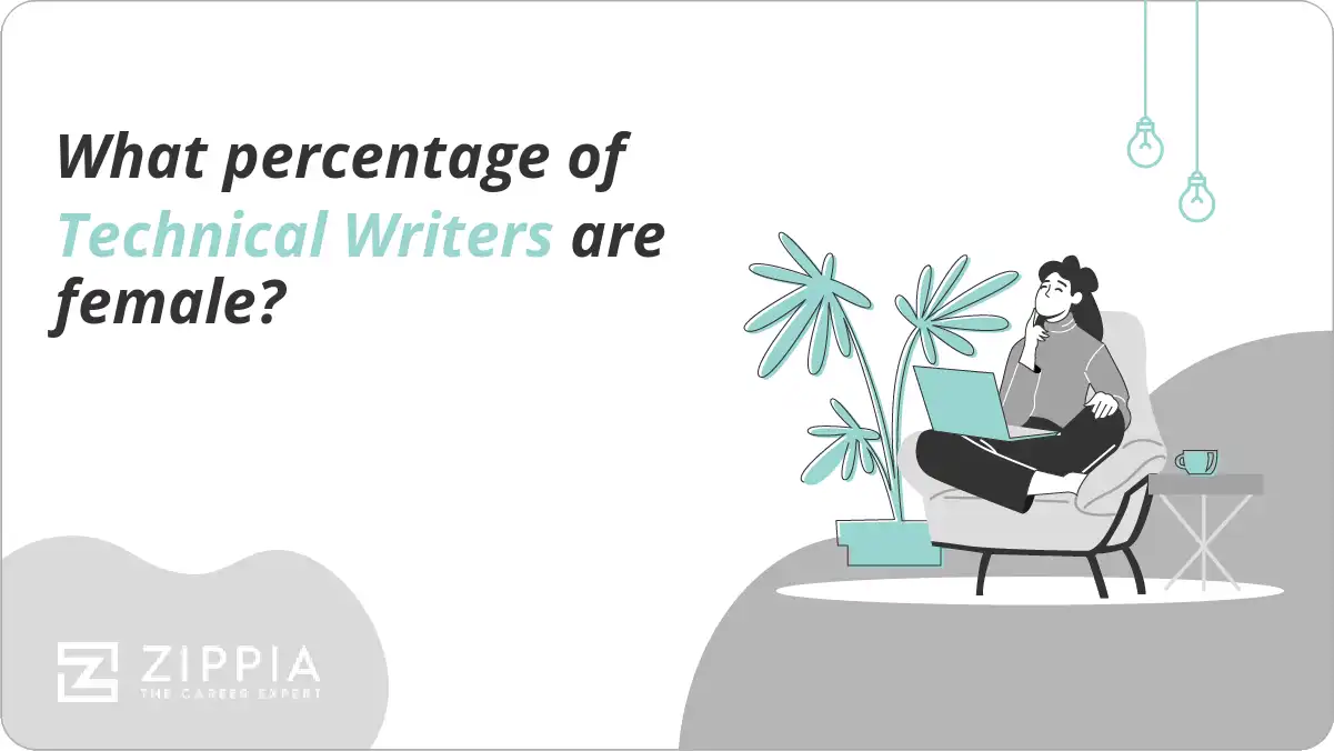 What percentage of Technical Writers are female?