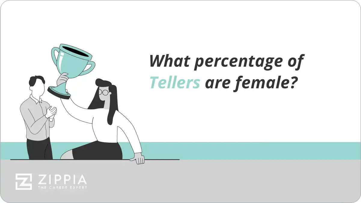 What percentage of Tellers are female?