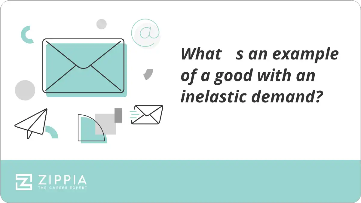 What s an example of a good with an inelastic demand?