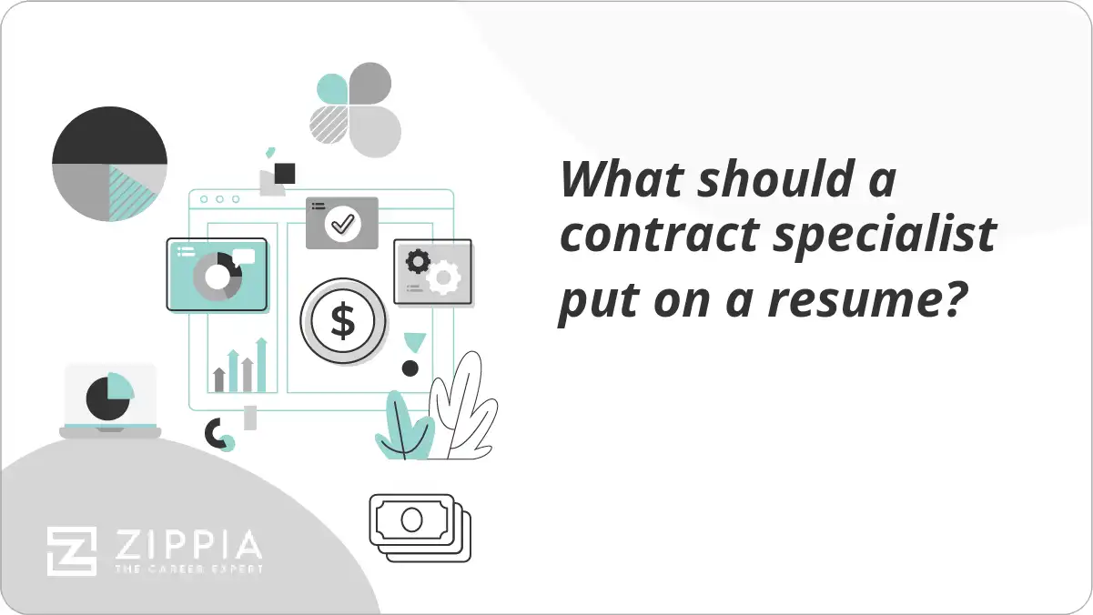 What should a contract specialist put on a resume?