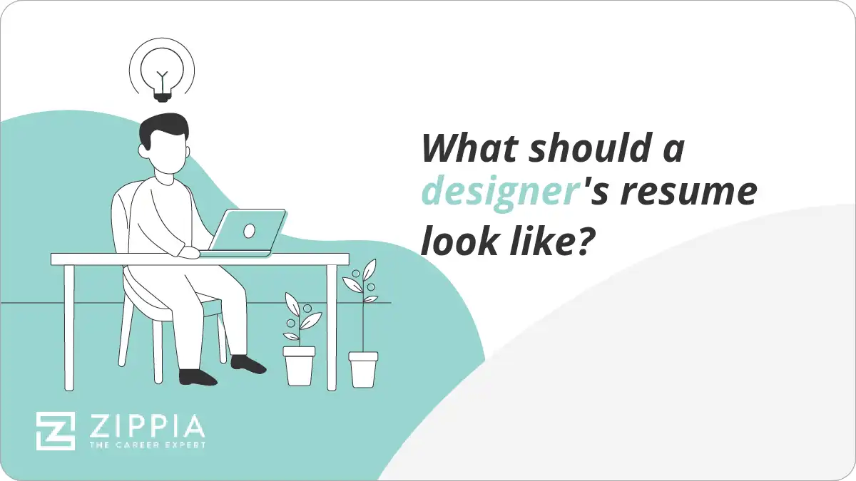What should a designer's resume look like?