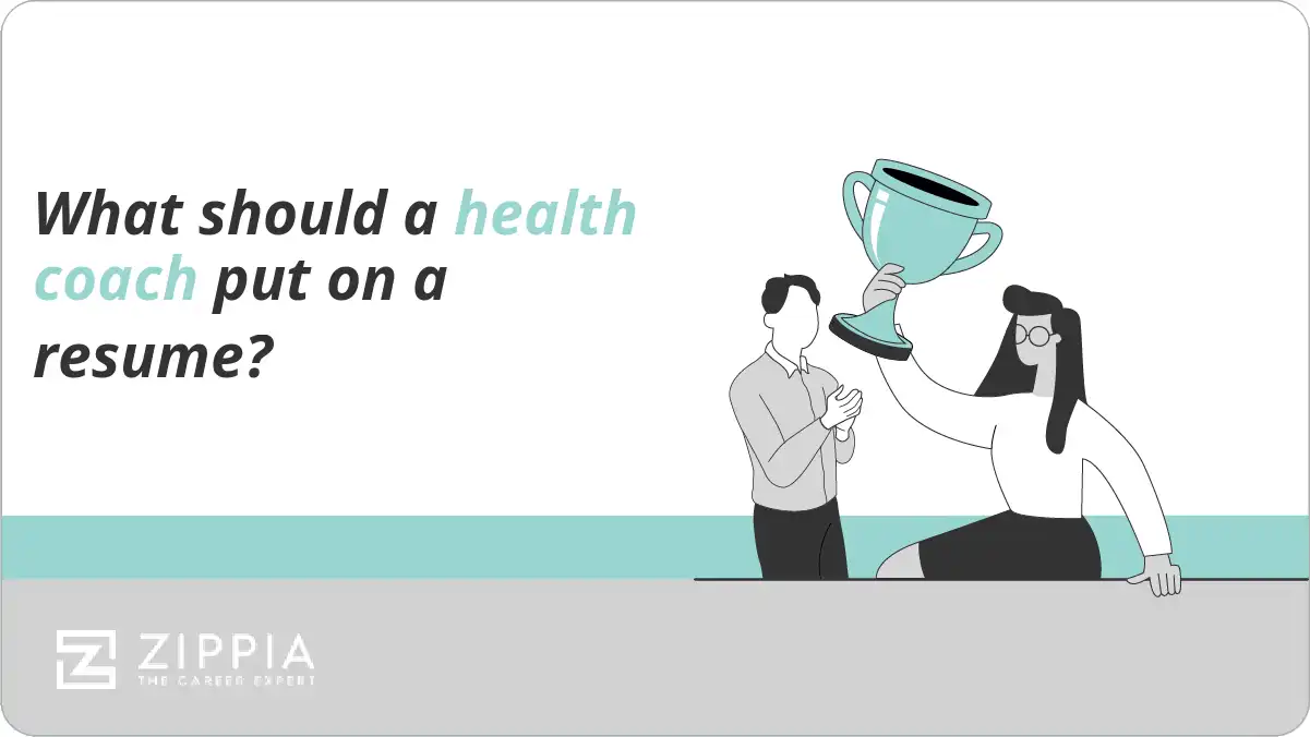 What should a health coach put on a resume?