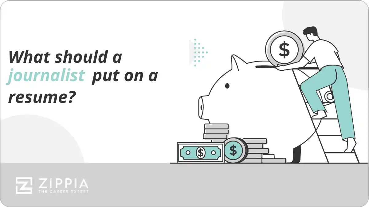 What should a journalist put on a resume?