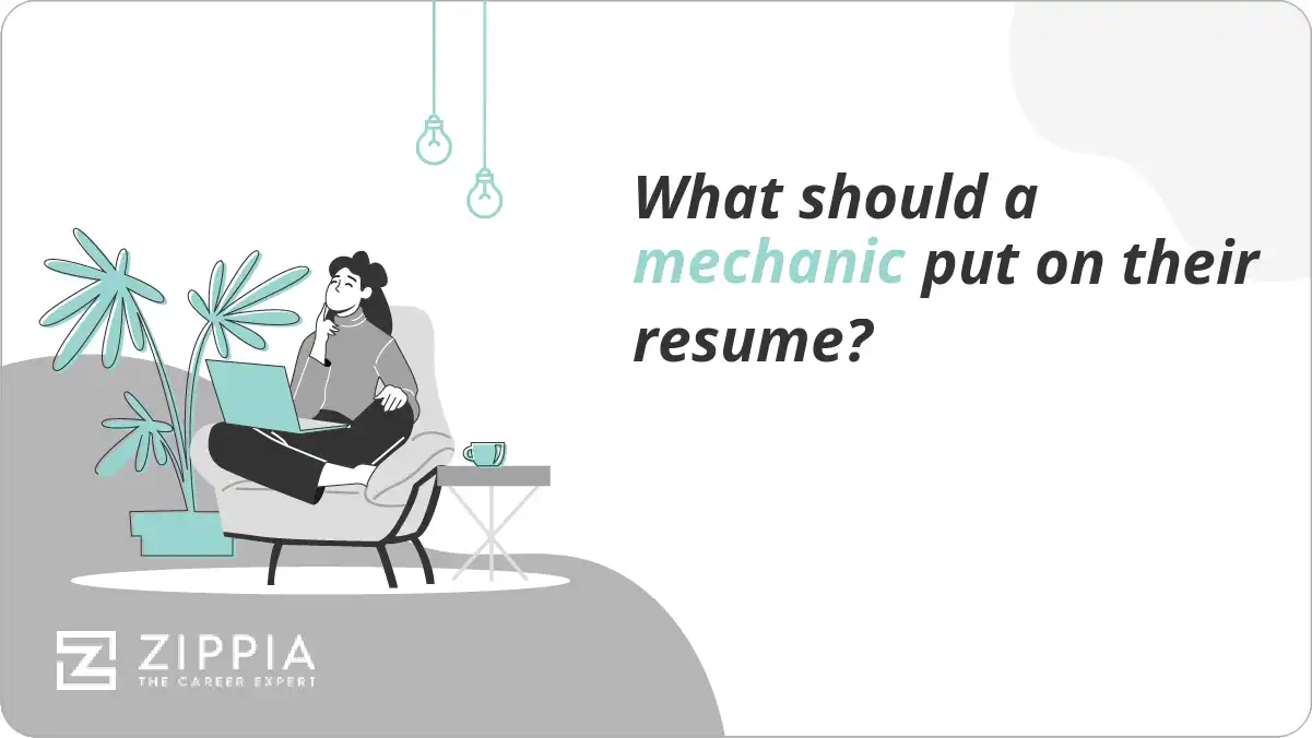 What should a mechanic put on their resume?