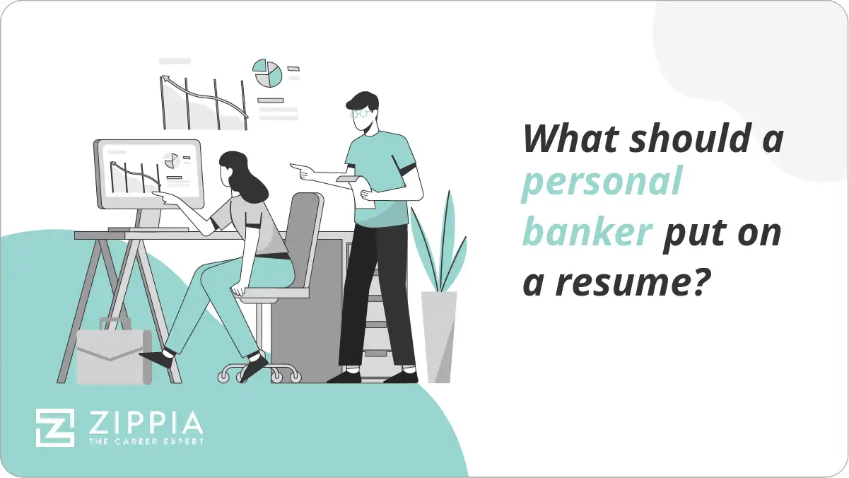 What should a personal banker put on a resume?