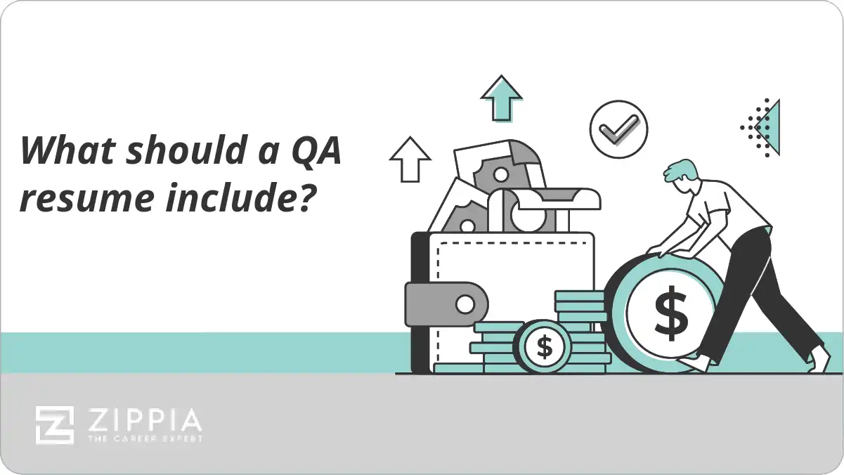 What should a QA resume include?
